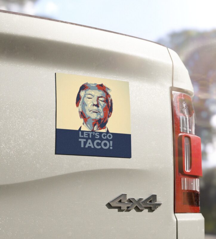 Hot Taco – Let’s Go Taco! Car Magnet
