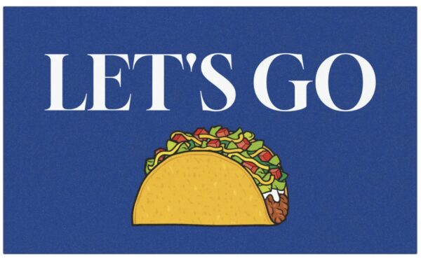 Lets Go Taco-Themed Car Magnet, Stickers