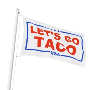 Trump Always Chickens Out – Let’s go TACO Flag