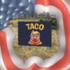 Taco Trump Funny Political Yard Sign