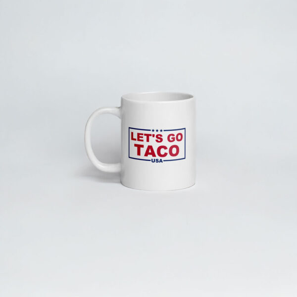 Trump Always Chickens Out – Let’s go TACO Mug