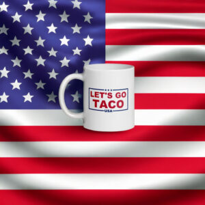Trump Always Chickens Out – Let’s go TACO Mug