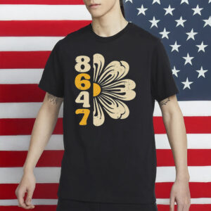 86 47 Floral Anti-Trump T-Shirt