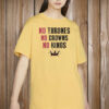 Anti-Authoritarian Comfort Colors Tee, No Thrones No Crowns No Kings Shirt