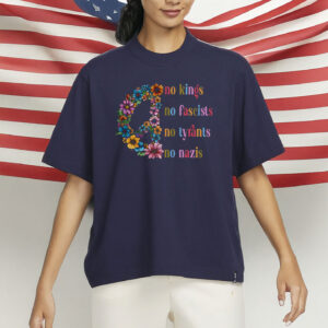 Anti-Fascist Political Tee, No Kings in America Shirt