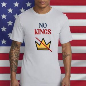 Anti-Monarchy Oversized Unisex Tee, NO KINGS Shirt