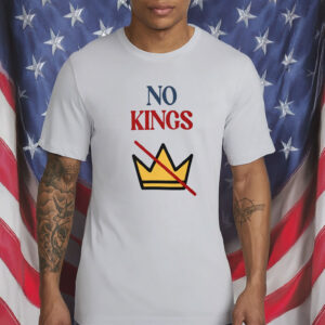 Anti-Monarchy Oversized Unisex Tee, NO KINGS Shirt