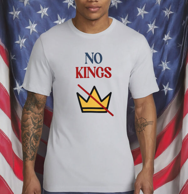 Anti-Monarchy Oversized Unisex Tee, NO KINGS Shirt
