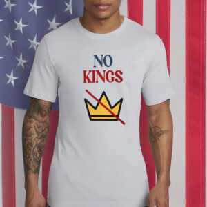 Anti-Monarchy Oversized Unisex Tee, NO KINGS Shirt