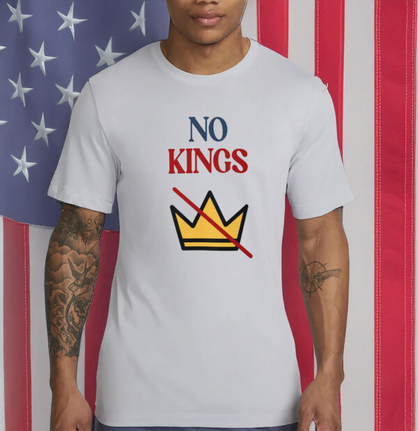 Anti-Monarchy Oversized Unisex Tee, NO KINGS Shirt