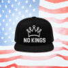 Anti Monarchy Snapback, No Kings Minimalist Crown Hat