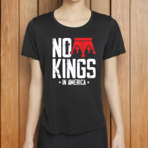 Anti-Trump Anti-MAGA Protest Tee, No Kings In America T-Shirt