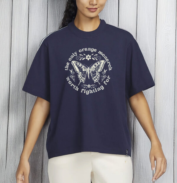 Anti-Trump No Kings Tee, The Only Orange Monarch Worth Fighting For Shirt