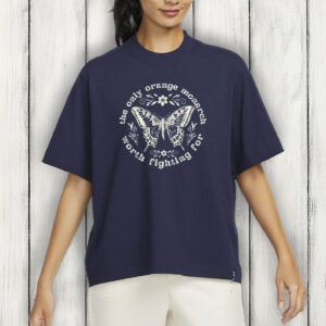 Anti-Trump No Kings Tee, The Only Orange Monarch Worth Fighting For Shirt