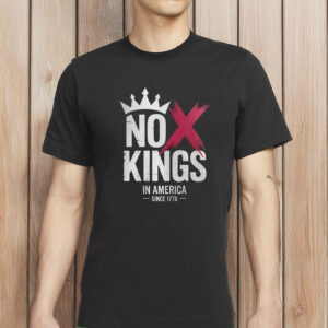 Anti-Trump Patriotic Tee, Political Protest Shirt, No Kings in America T-Shirt