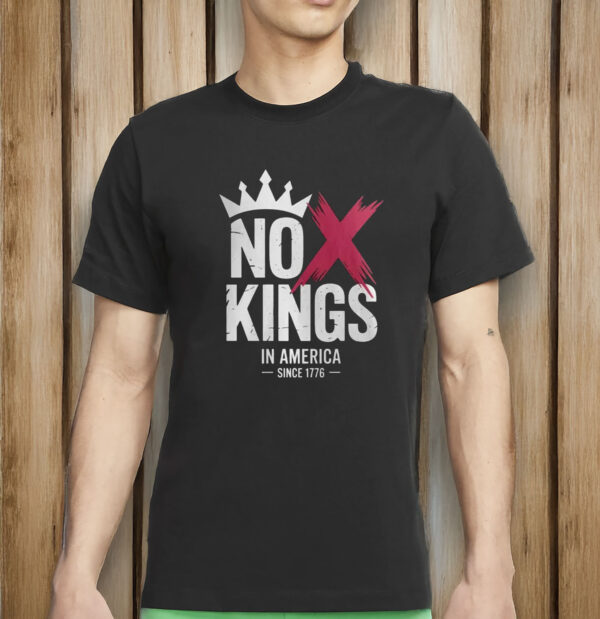 Anti-Trump Patriotic Tee, Political Protest Shirt, No Kings in America T-Shirt