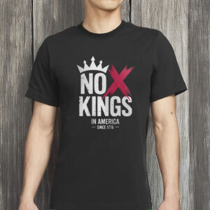 Anti-Trump Patriotic Tee, Political Protest Shirt, No Kings in America T-Shirt