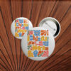 Chinga La Migra Button – Floral Boho Anti-ICE Pin