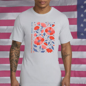 Comfort Colors, Liberal 4th of July Tee, Rejecting Kings Since 1776 Floral Patriotic T-Shirt
