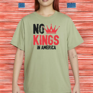 Comfort Colors No Kings In America Shirt – Anti-Trump Protest Tee, Anti-Fascist Political Shirt