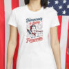 Democracy is Dying But Hey – Nice Fireworks Retro Graphic T-Shirt