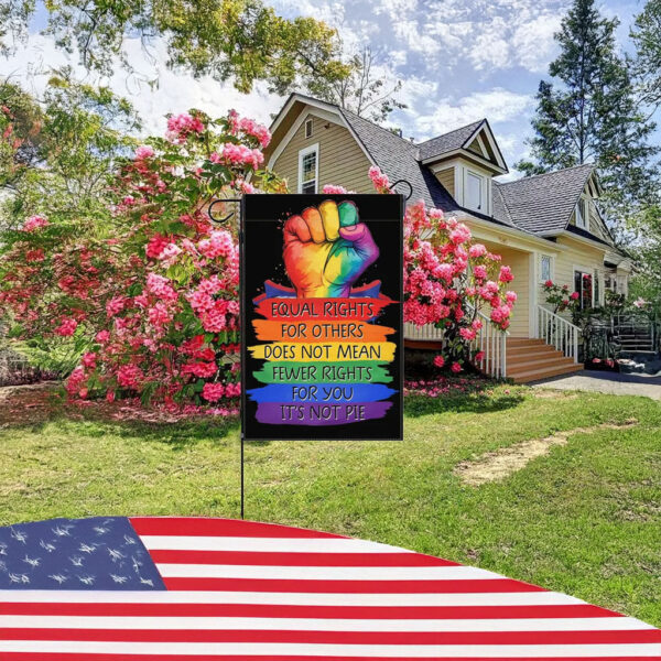 Equal Rights for Others Garden Flag