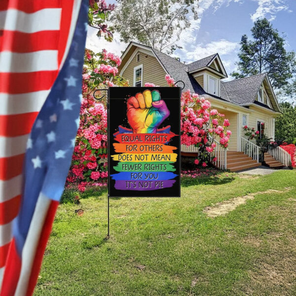 Equal Rights for Others Garden Flag