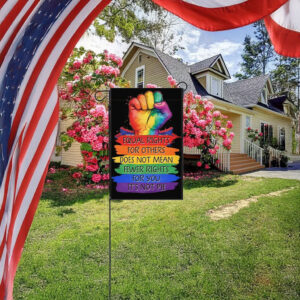Equal Rights for Others Garden Flag