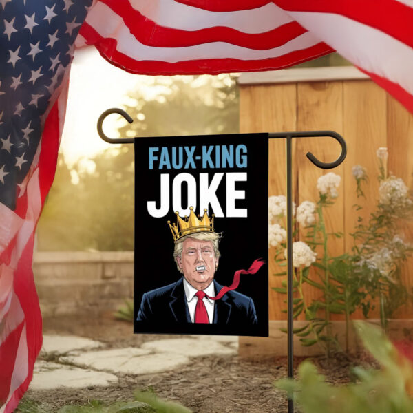 Faux-King Joke Flag – Anti-Trump Political Statement Flag