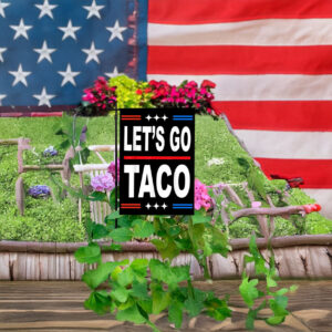 Flag, Let's Go TACO - Double Sided Anti-Trump Political Flag