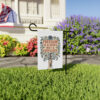 Floral Freedom Voice Garden Flag