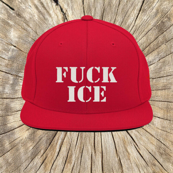 FuCK ICE Embroidered Hat - Abolish ICE Protest Cap