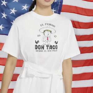 Funny Anti-Trump Taco Shirt – Political Protest T-Shirt