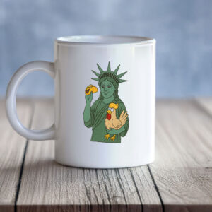 Funny Statue of Liberty Taco Chicken Mug