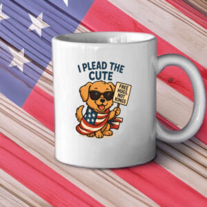 I Plead the Cute Dog Mug – 4th of July Mug