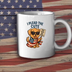 I Plead the Cute Dog Mug – 4th of July Mug