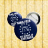 King-Free Since 1776 – Funny Anti-Trump Patriotic Pin