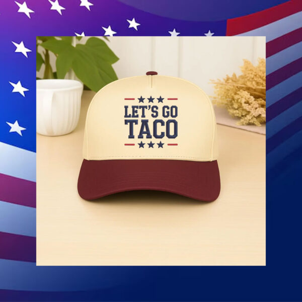 Let's Go TACO Hat Dad hat, Embroidered Let's Go Taco Hat