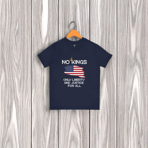 Liberty and Justice for All, No Kings T-Shirt