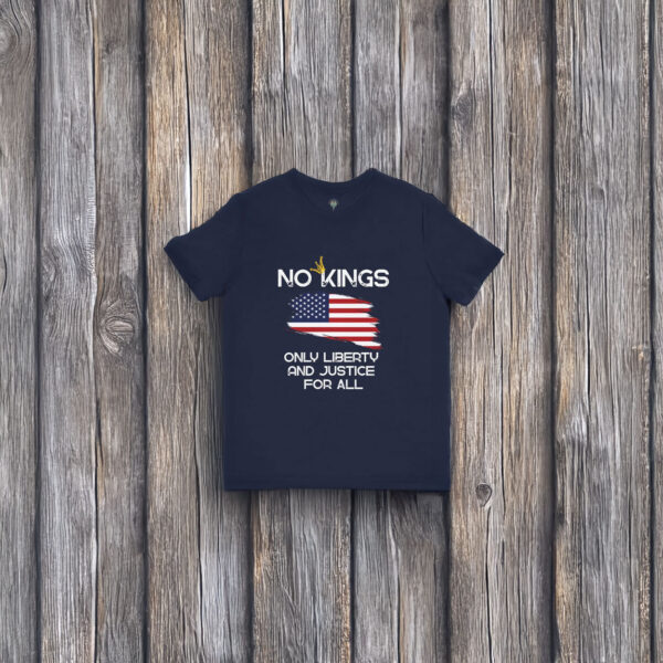 Liberty and Justice for All, No Kings T-Shirt