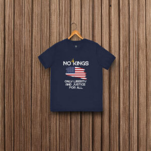 Liberty and Justice for All, No Kings T-Shirt
