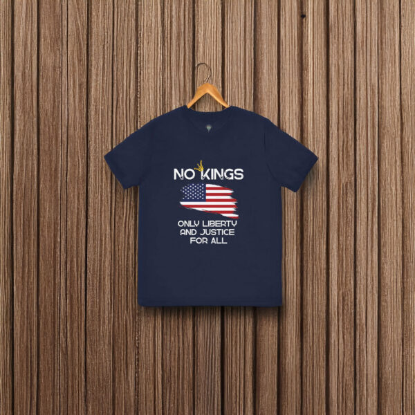 Liberty and Justice for All, No Kings T-Shirt
