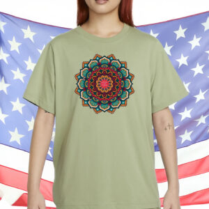 Mandala Flower Anti-Trump Tee, Floral FDT 8647 Shirt