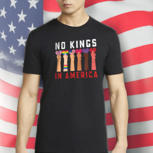 NO KINGS Tee - Anti Authoritarian Protest Shirt