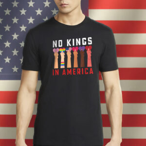 NO KINGS Tee - Anti Authoritarian Protest Shirt