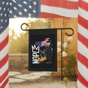 NOPE Black Cat Flag – Anti-Trump Garden Flag