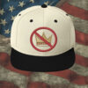 No Crown Embroidered Hat – Anti-Monarchy Protest Cap, Democracy Statement Hat