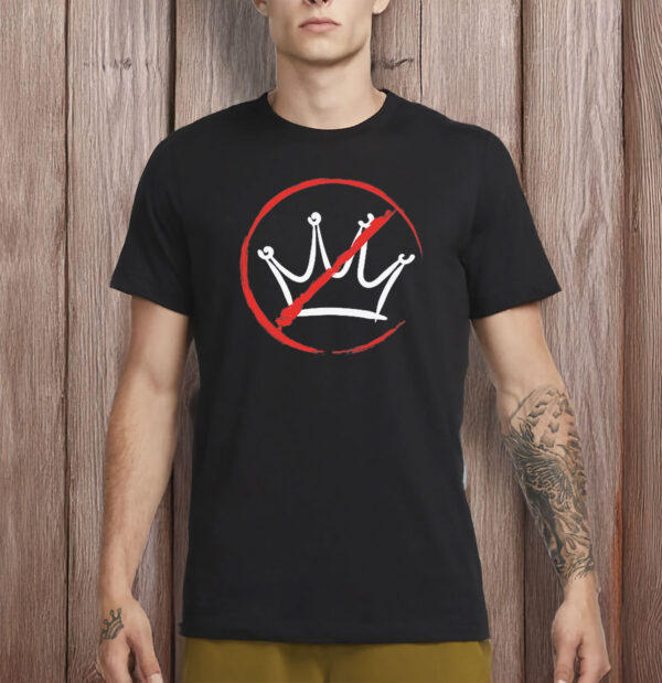 No Kings Brush Stroke Shirt