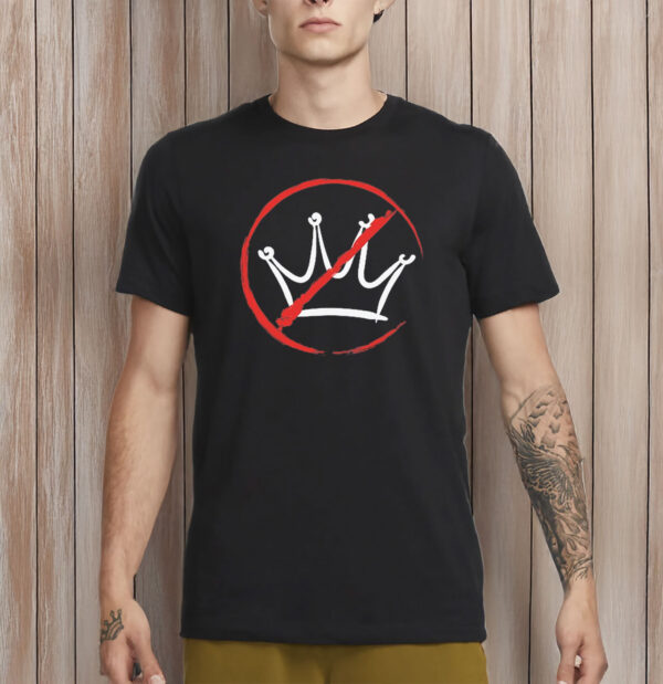 No Kings Brush Stroke Shirt
