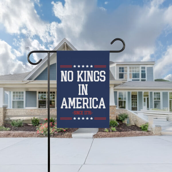 No Kings In America Anti Trump Yard Garden Flag